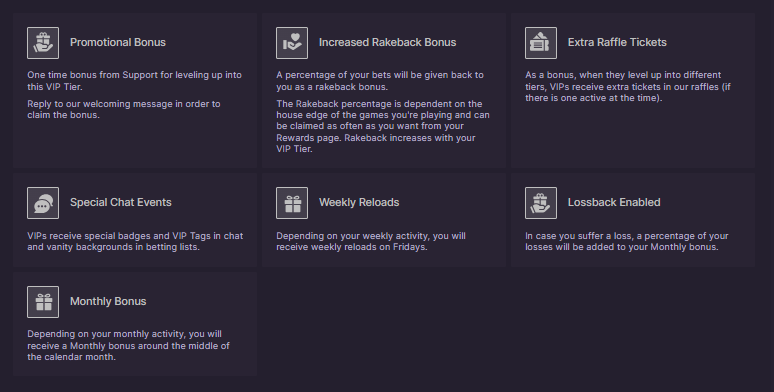 CSGO500 other bonuses and rewards